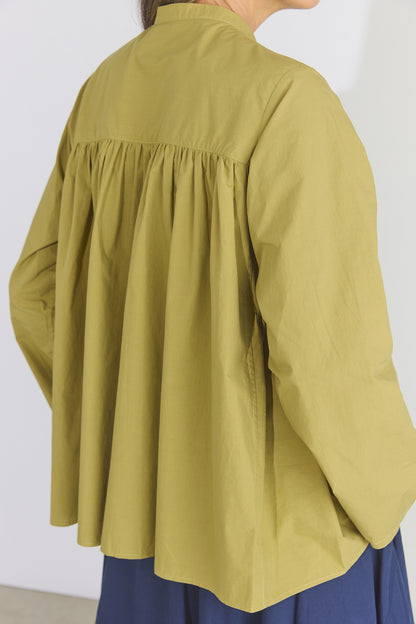 Myra Top - Chartreuse Organic Cotton
