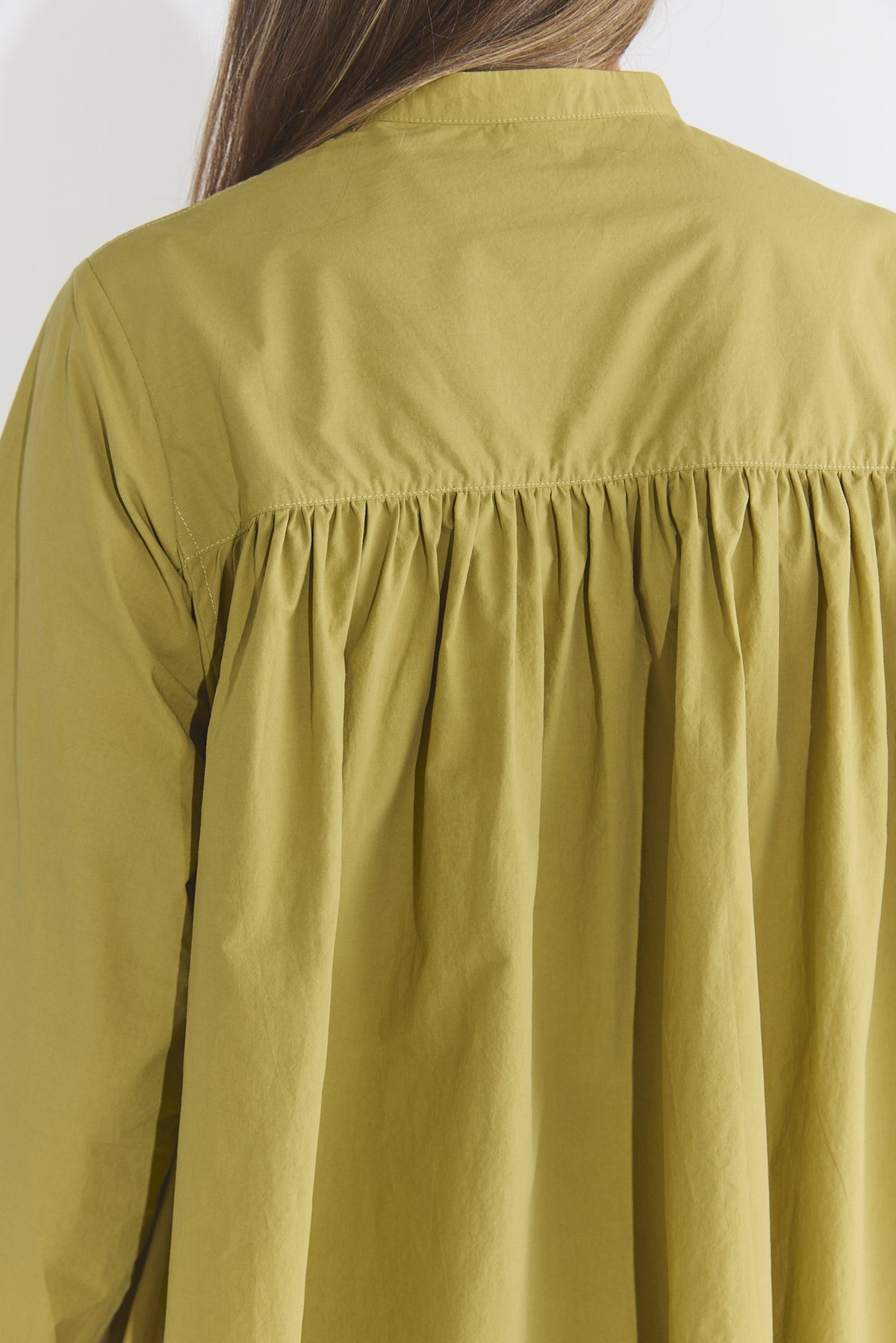 Myra Top - Chartreuse Organic Cotton