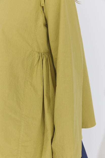 Myra Top - Chartreuse Organic Cotton