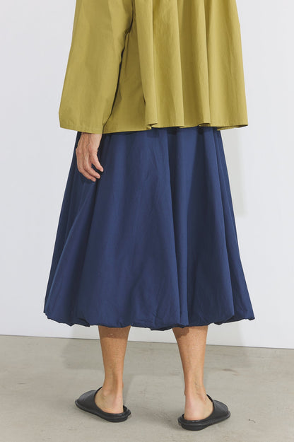 Valen Skirt - Blue Organic Cotton