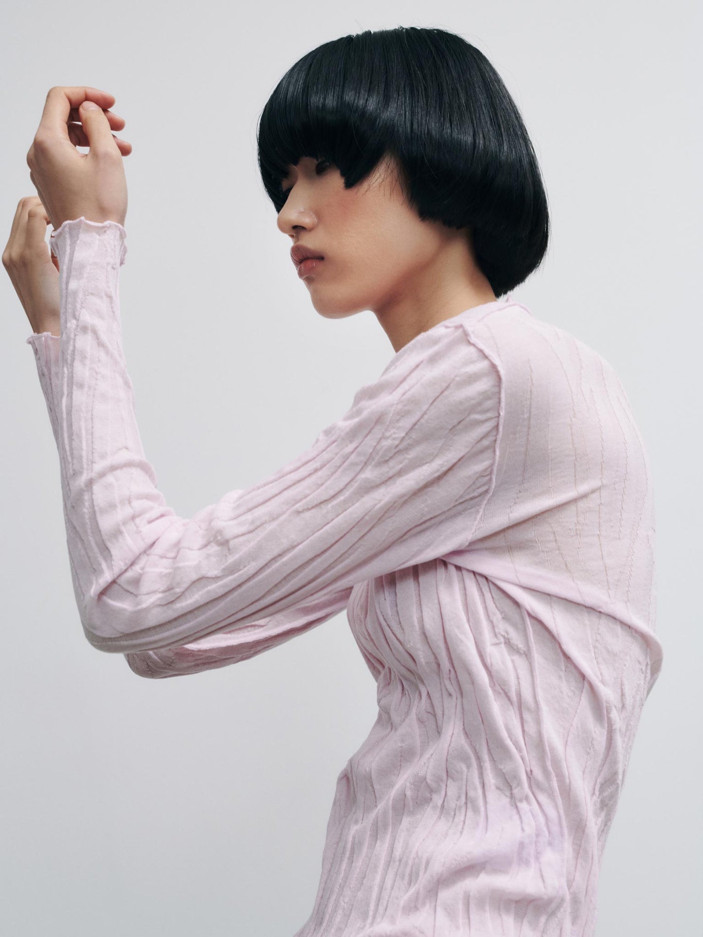 Velo Sweater - Pale Pink