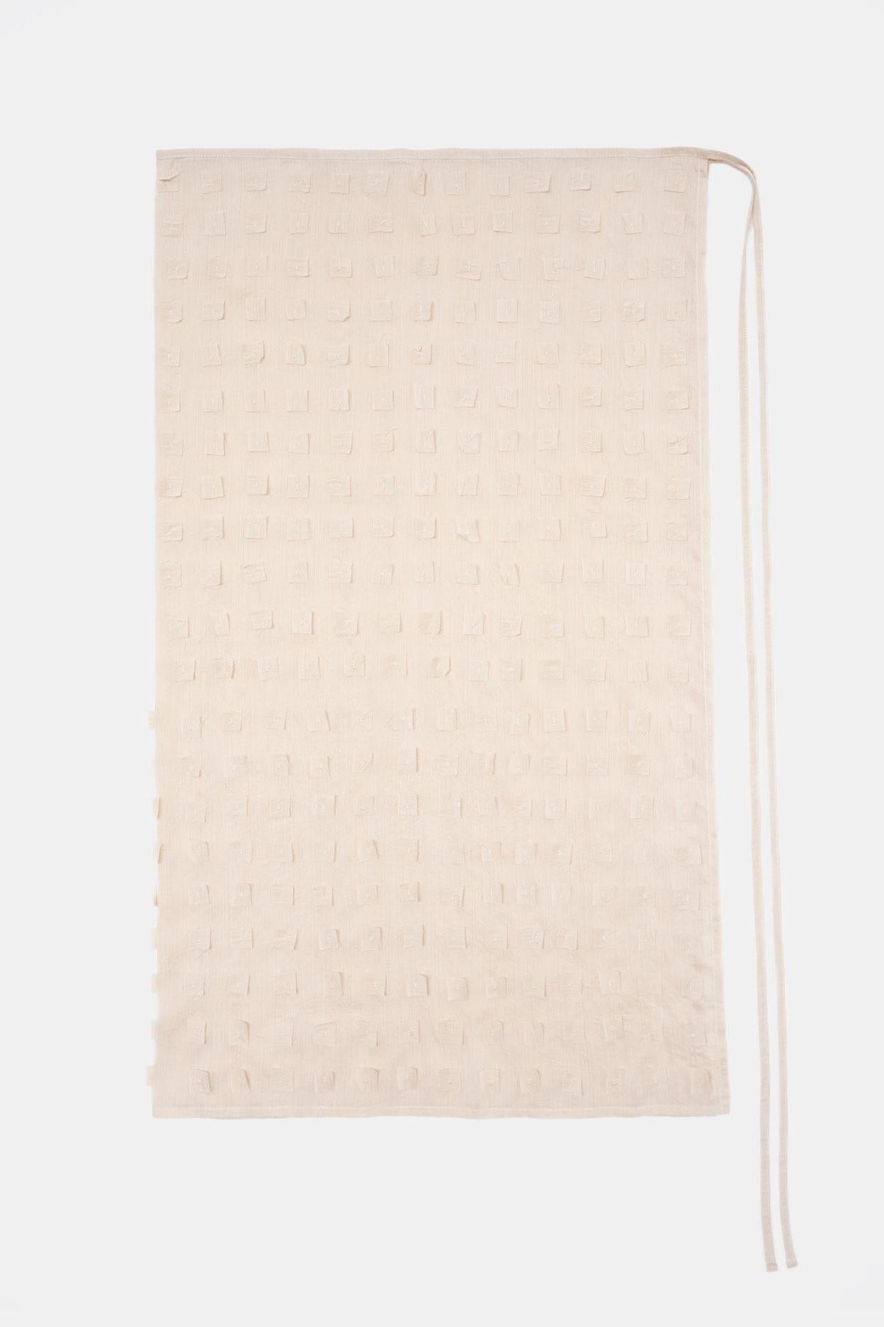 Muga Silk Offcuts Wrap Long Skirt - Undyed