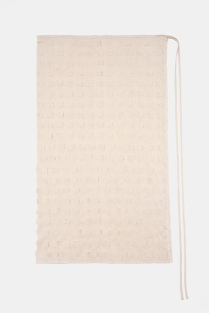 Muga Silk Offcuts Wrap Long Skirt - Undyed