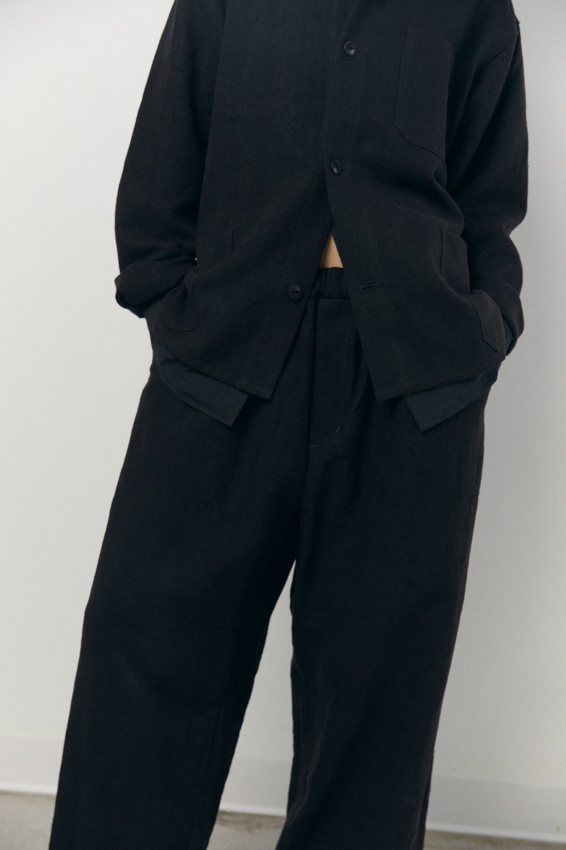 Baggy Easy Pants in Brown - Soochie - Yoko Sakamoto