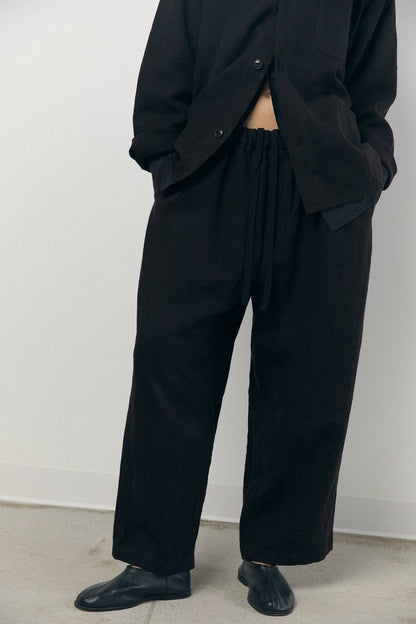 Baggy Easy Pants in Brown - Soochie - Yoko Sakamoto