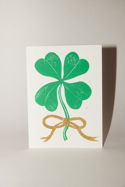 Block Printed Folded Card - Soochie - Minnie Olga