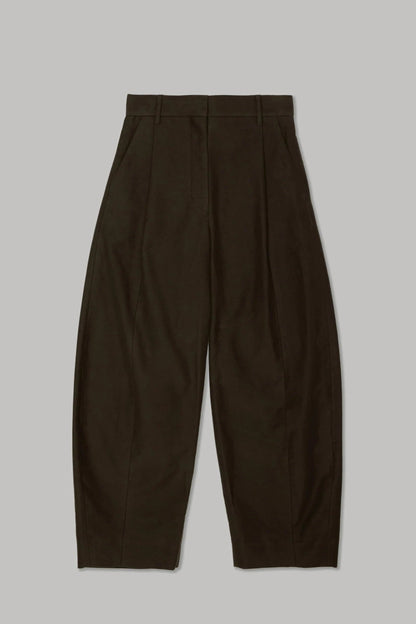 Cacao Trousers in Coffee - Soochie - Sayaka Davis