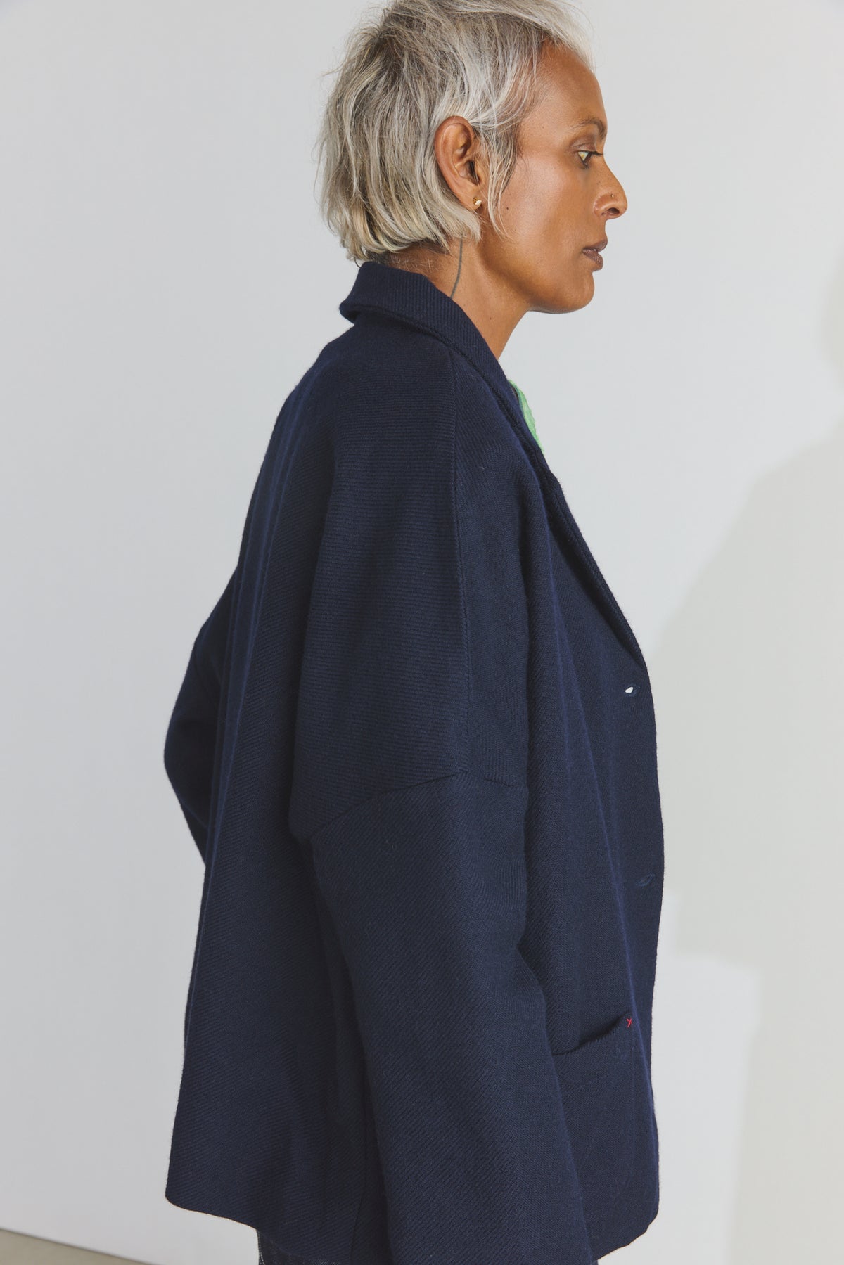 Carl Merino Jacket - Dark Ultramarine