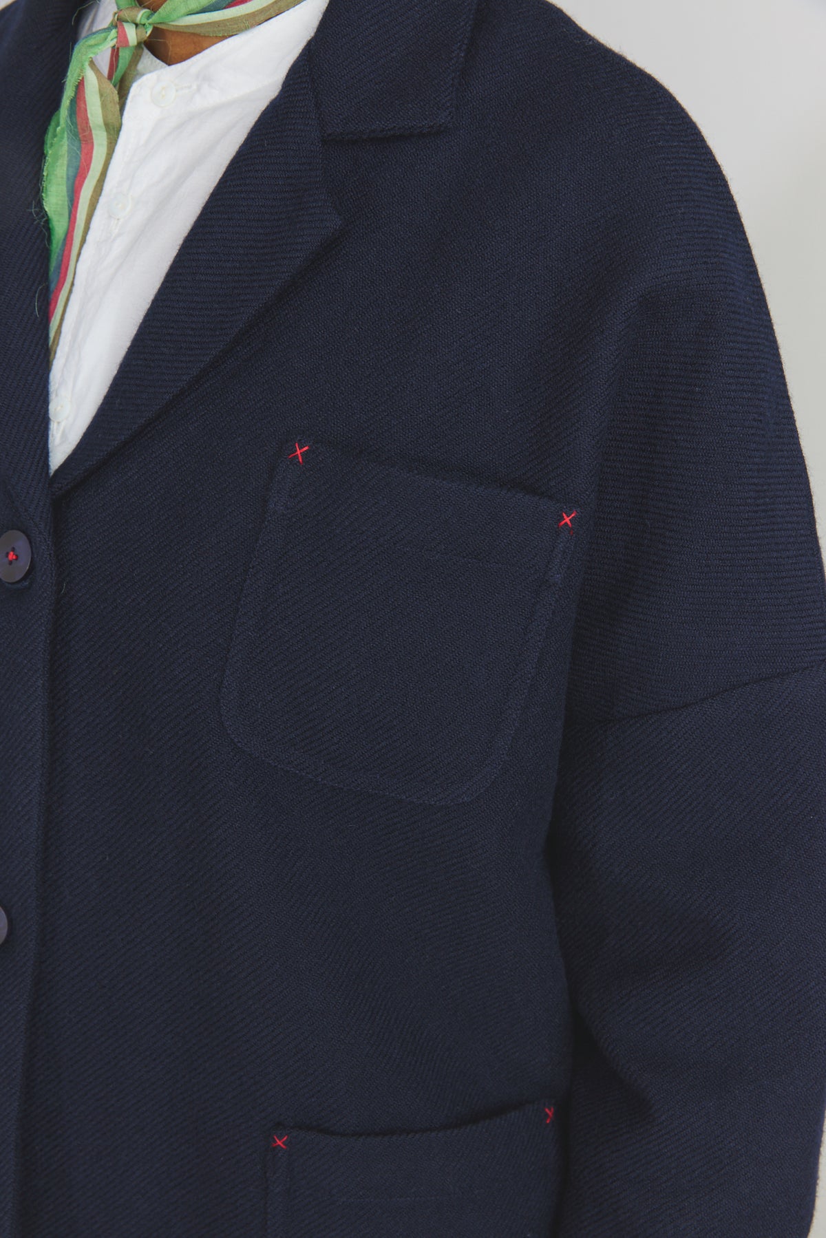 Carl Merino Jacket - Dark Ultramarine