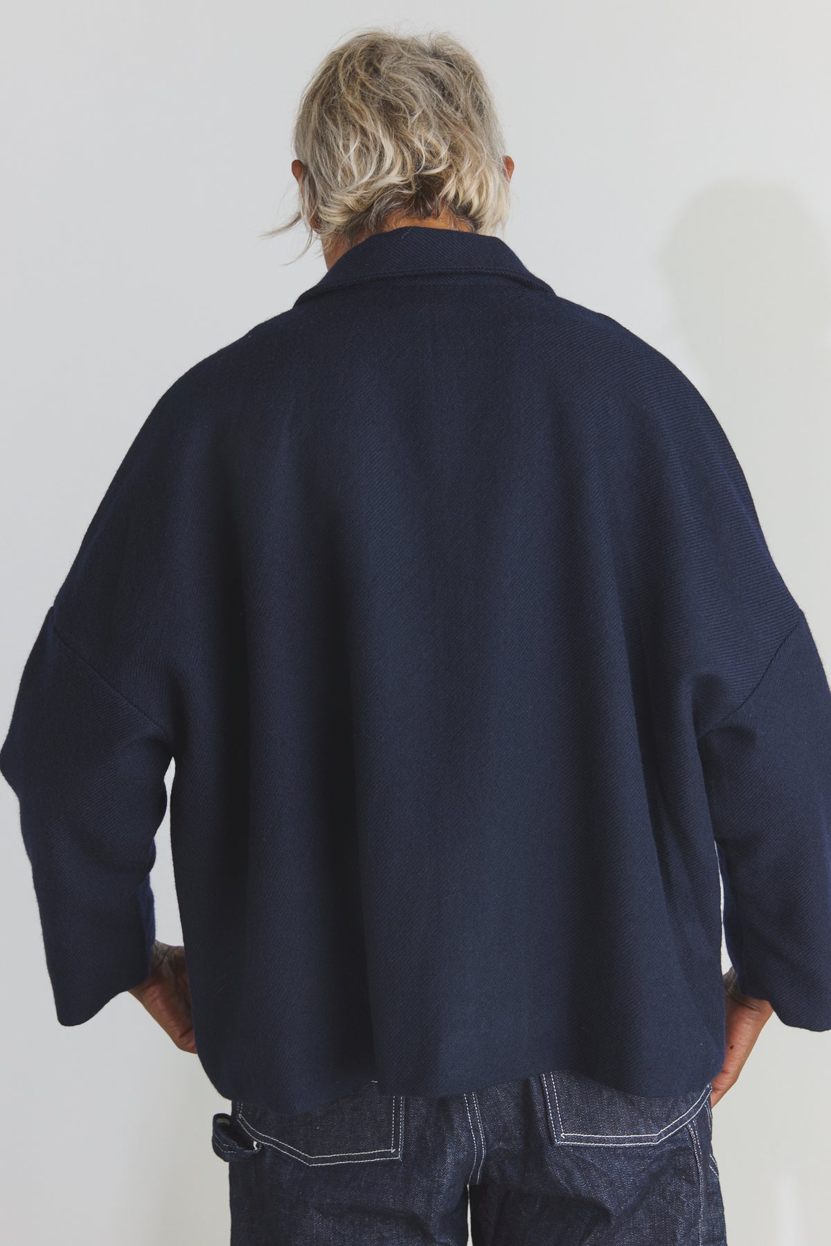 Carl Merino Jacket - Dark Ultramarine