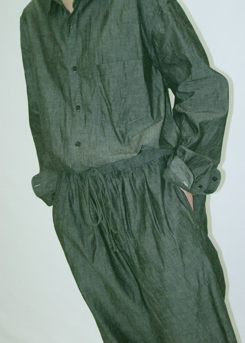 Chambray Jumpsuit - Soochie - Yoko Sakamoto