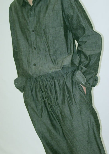 Chambray Jumpsuit - Soochie - Yoko Sakamoto