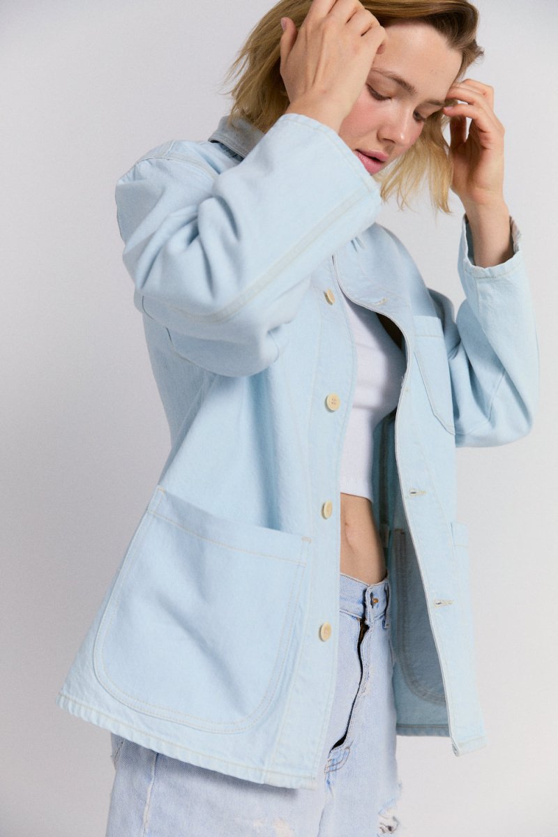 ジャケット・アウター CCU CHORE JACKET(SIZE/L) セール】CCU / シーシーユー CHORE JACKET（カバーオール）｜CCU