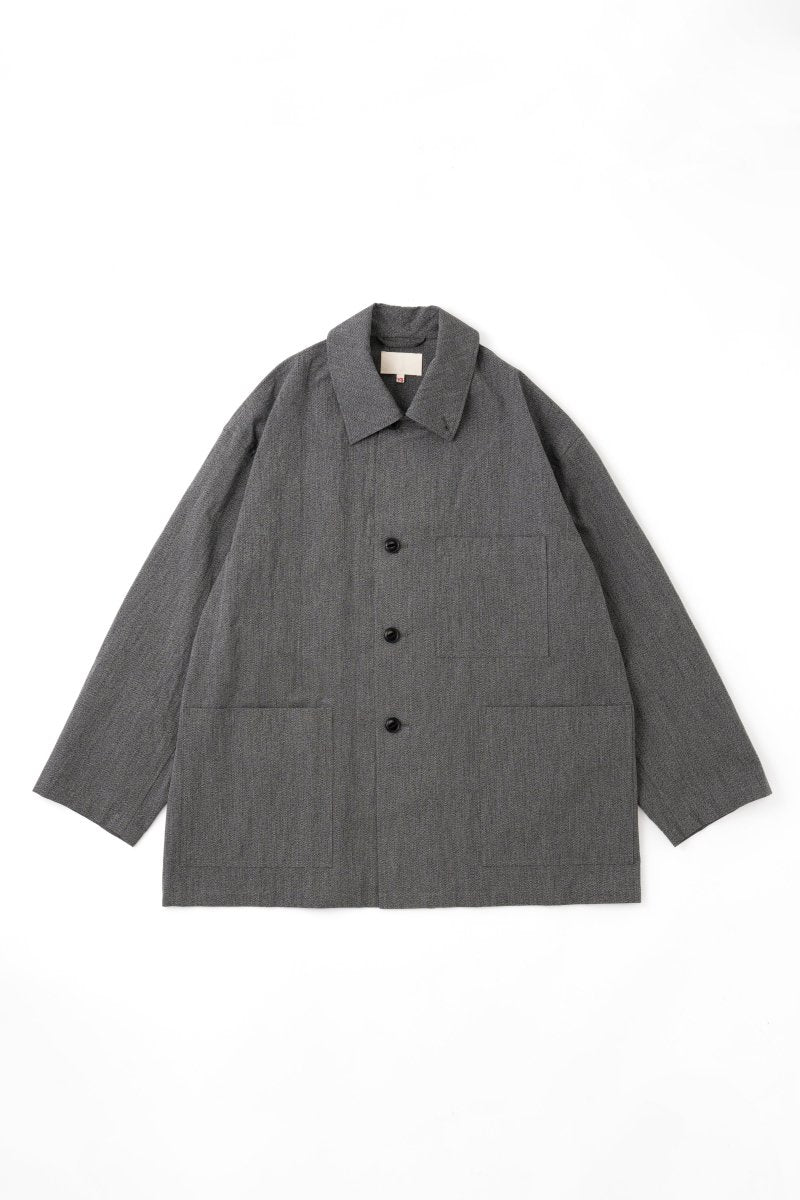 Chore Jacket in B&W - Soochie - Yoko Sakamoto
