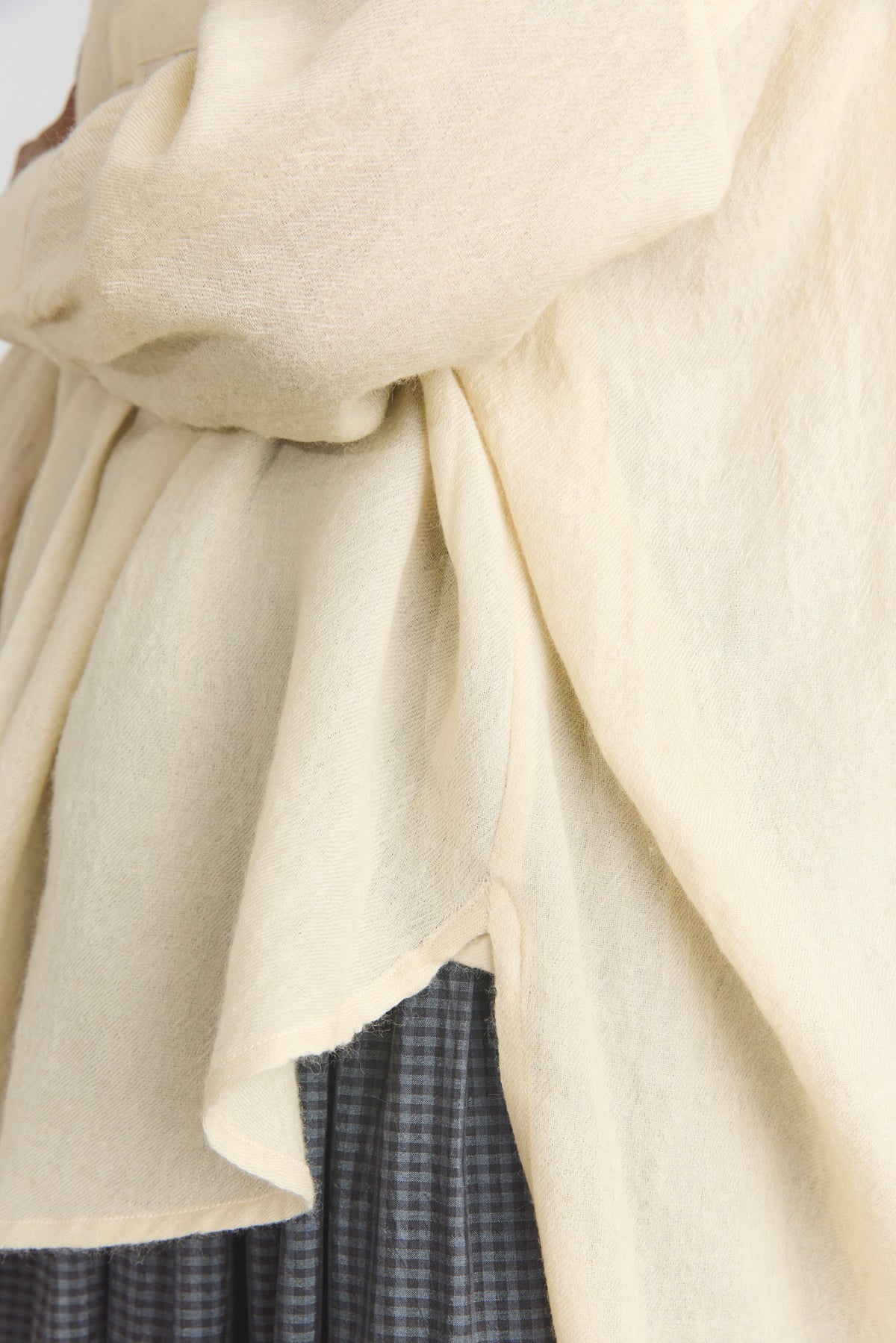 Colby Merino Blouse - Alabaster