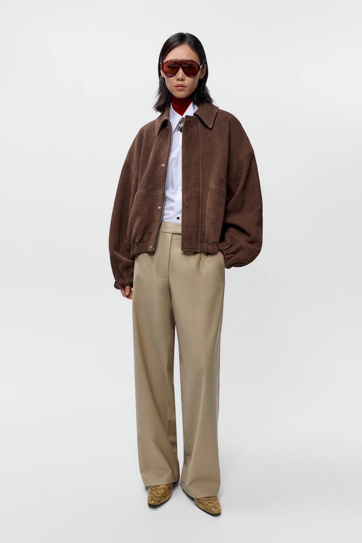 Nobuck Bomber Jacket