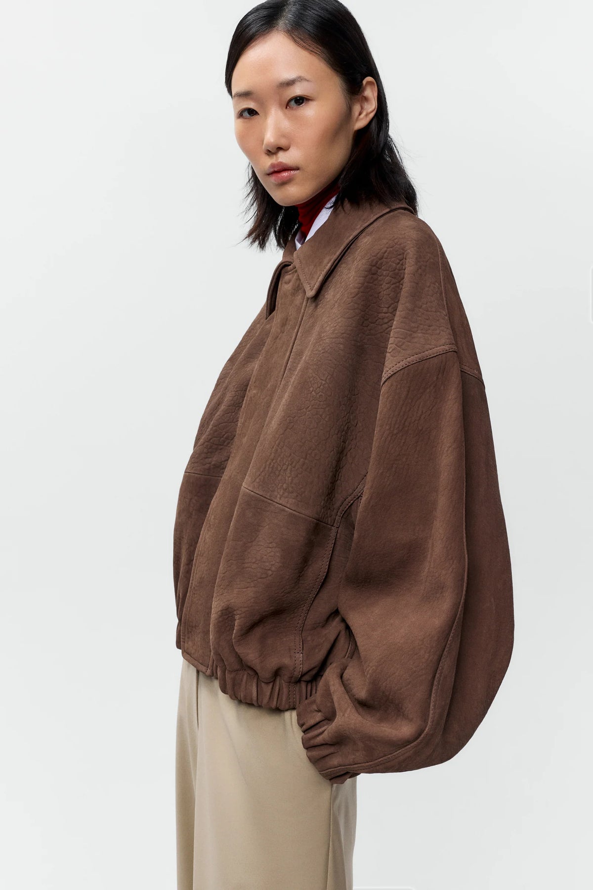 Nobuck Bomber Jacket