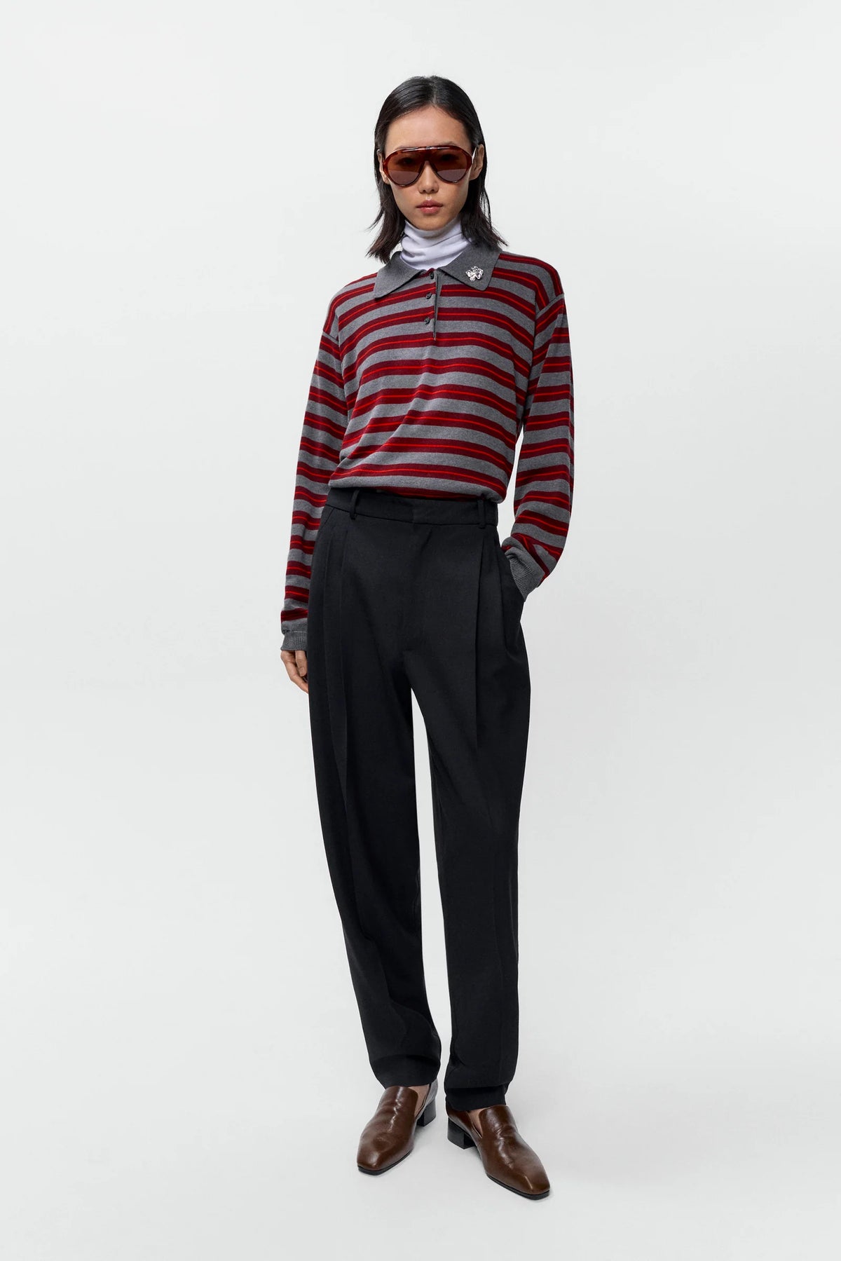 Organic Cotton Striped Polo