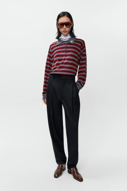 Organic Cotton Striped Polo
