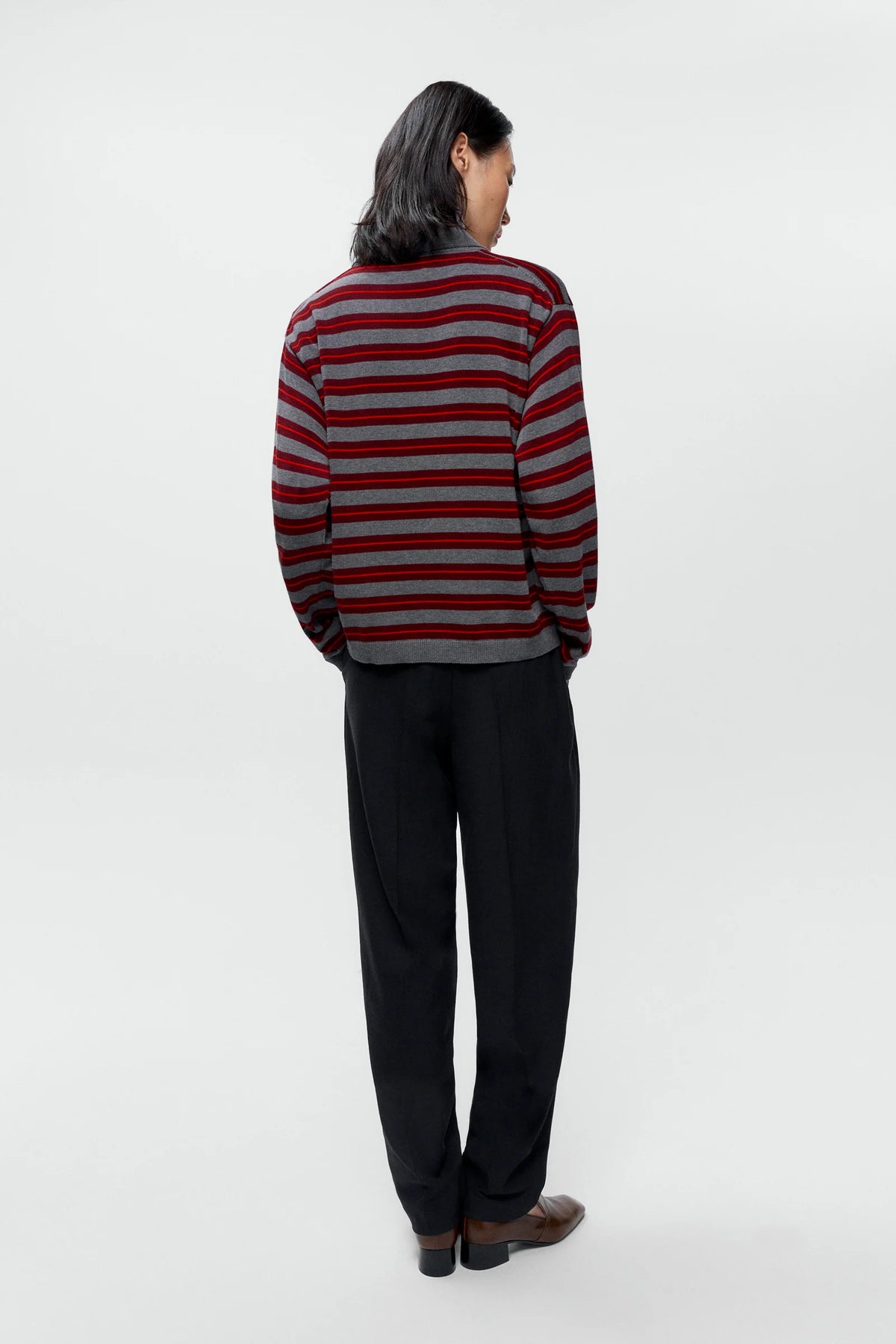 Organic Cotton Striped Polo