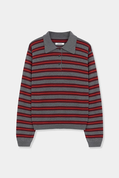 Organic Cotton Striped Polo