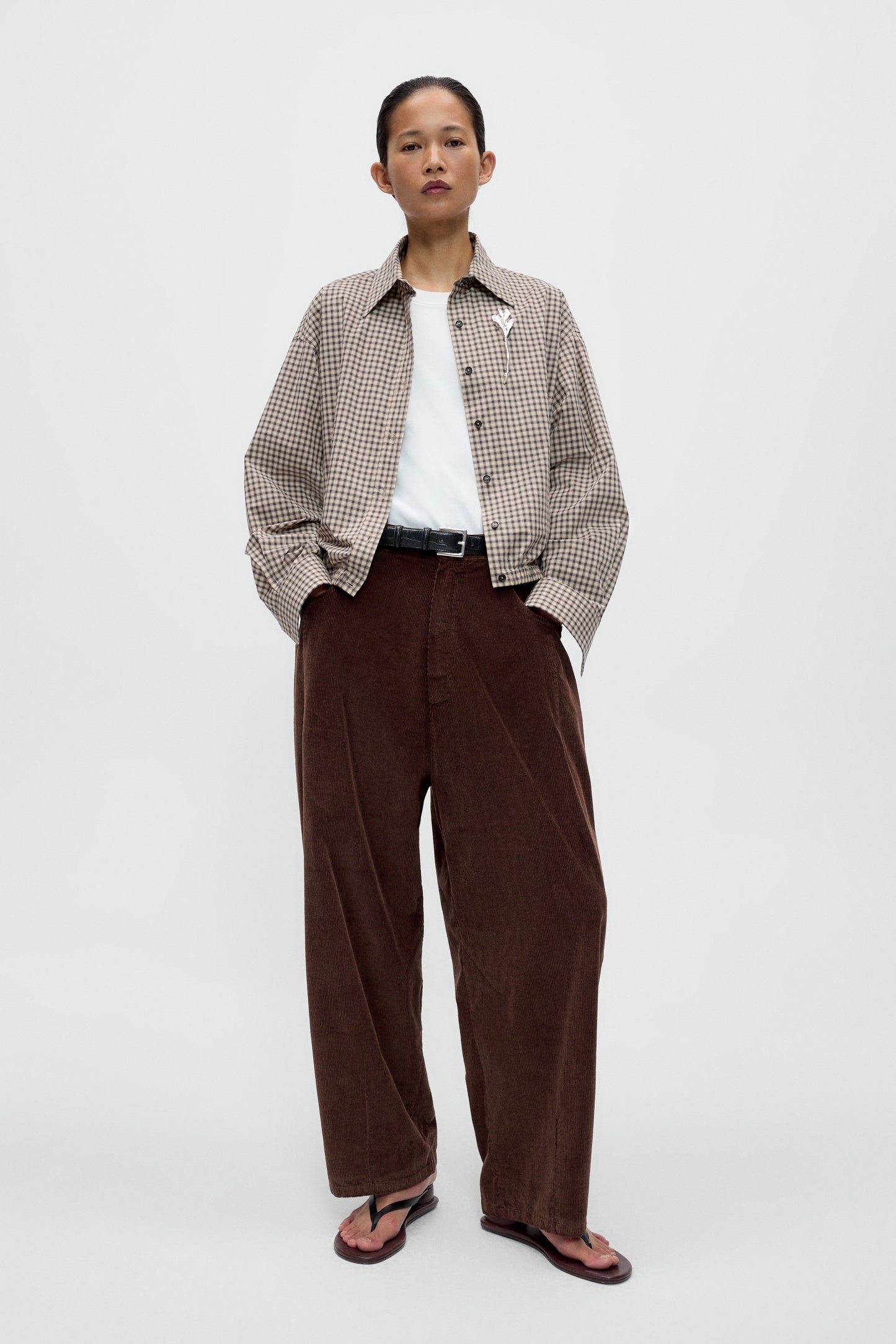 Corduroy Baggy Pants