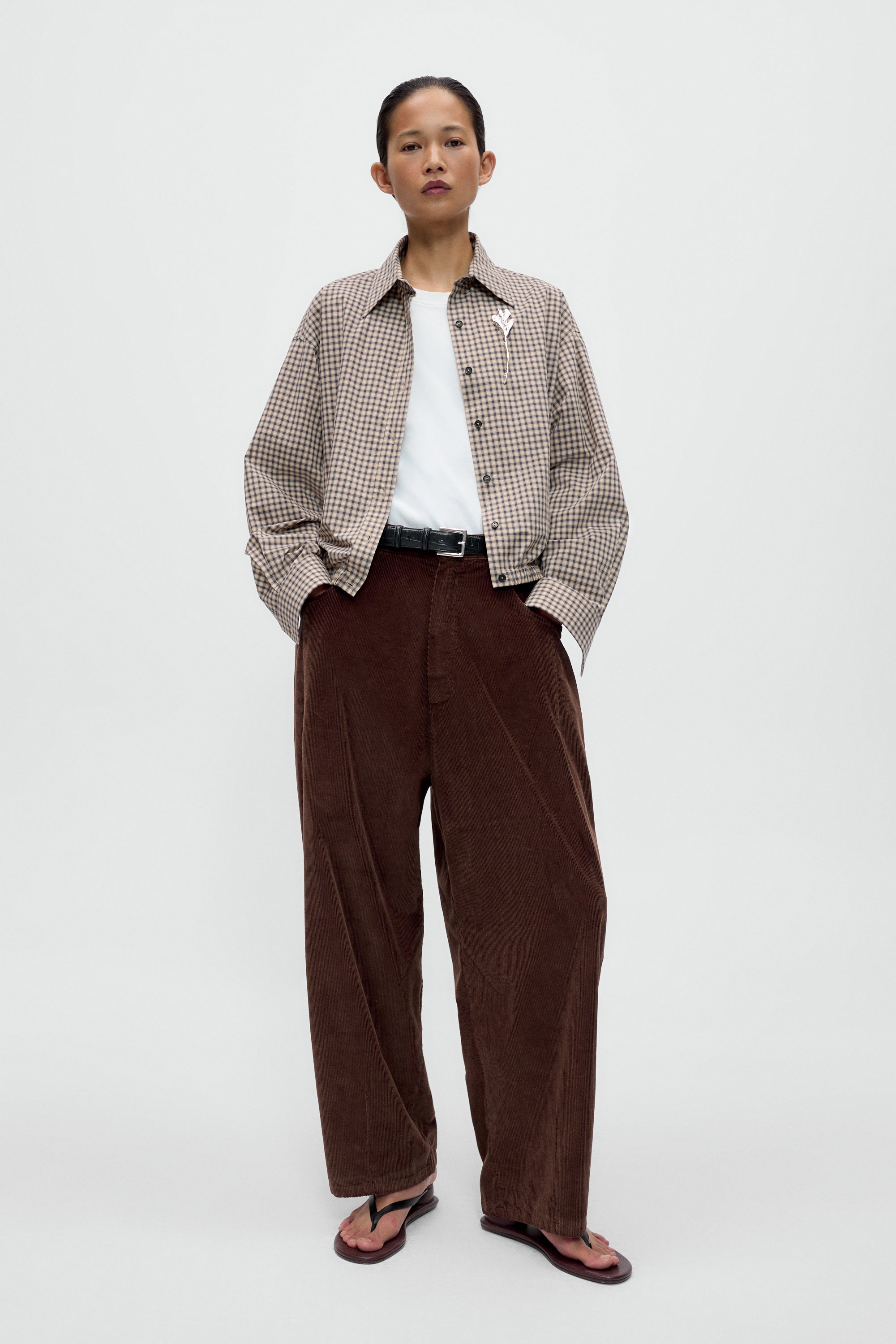 Corduroy Baggy Pants