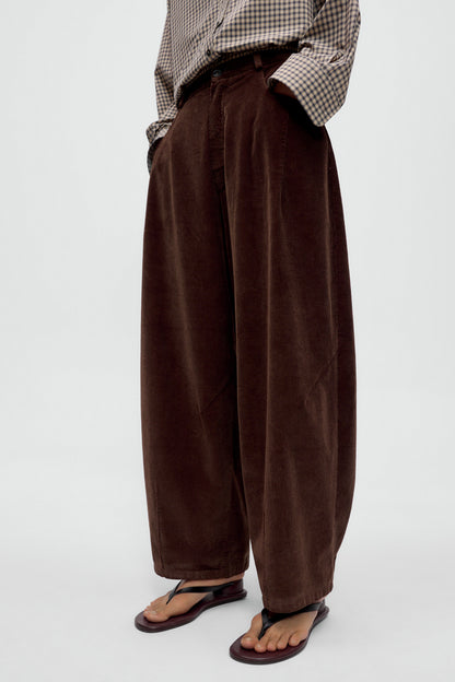 Corduroy Baggy Pants