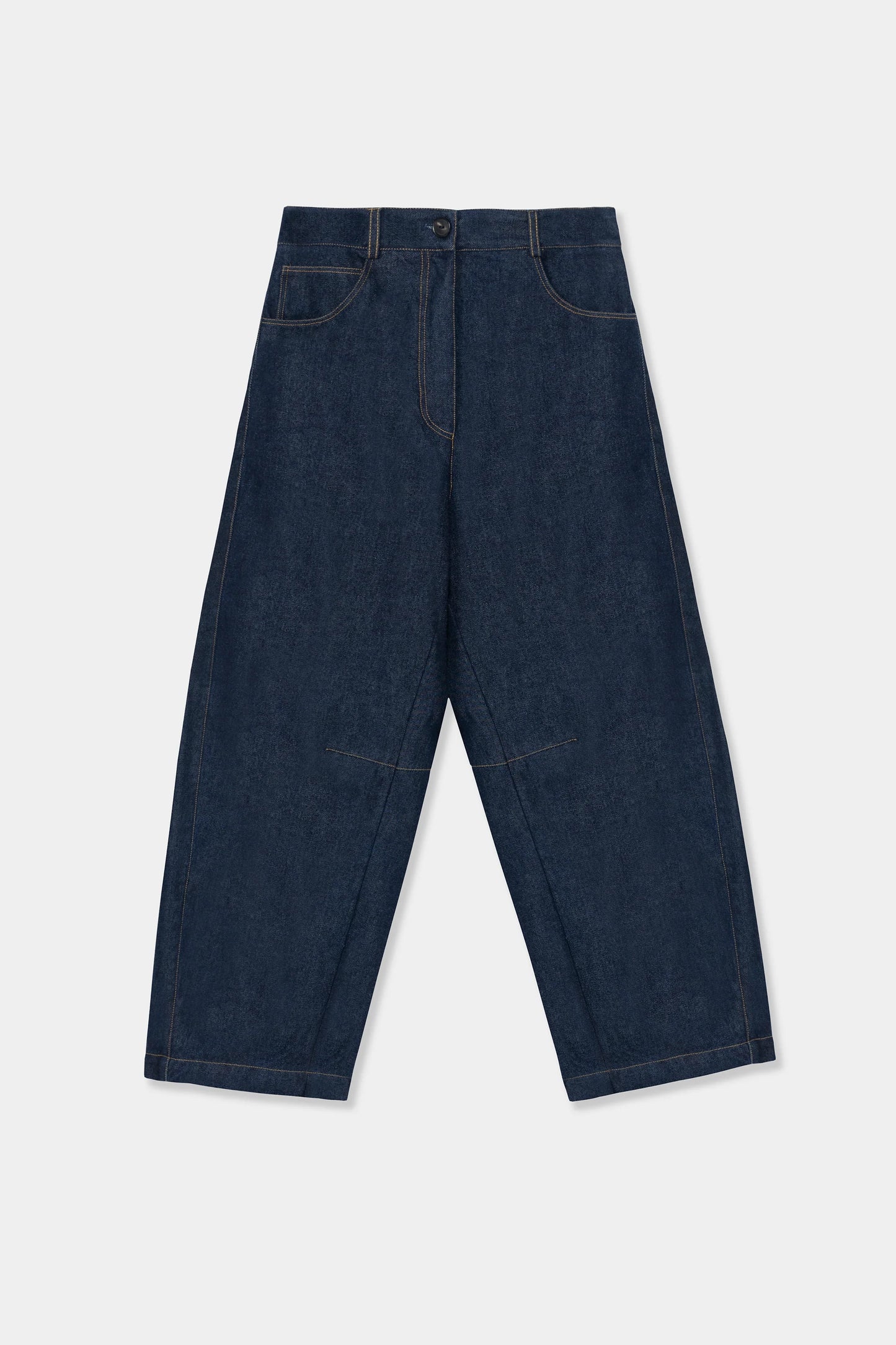 Curved Baggy Jeans