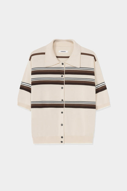Organic Cotton Striped Polo
