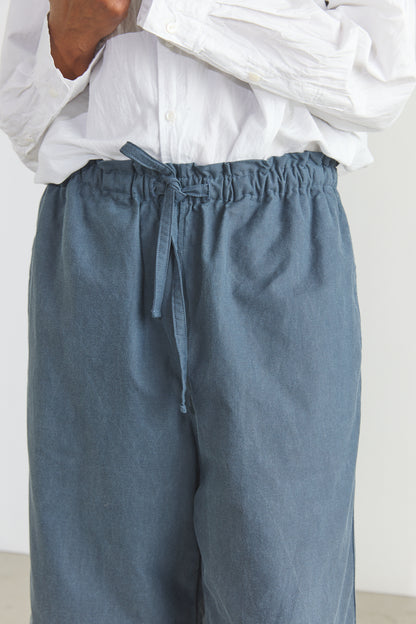 Cotton Oxfort Pajama Pants - Fade Blue
