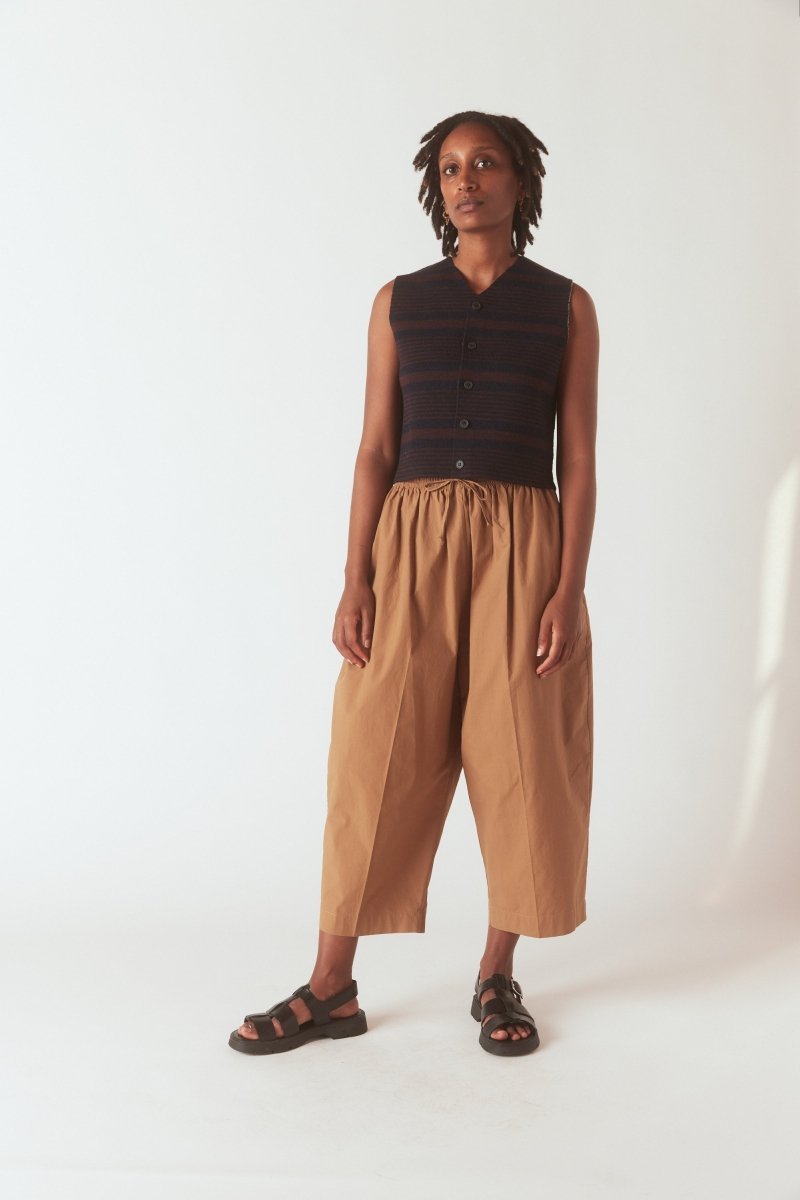 Dropped Easy Pant in Sierra - Soochie - Modern Weaving