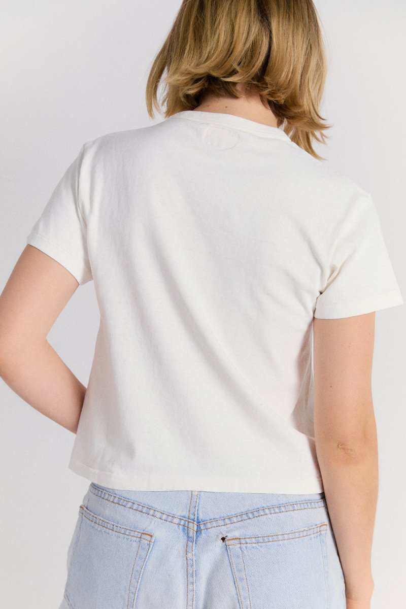 Hi'aka Short Sleeve T-Shirt in Blanc de Blanc - Soochie - Sunray Sportswear