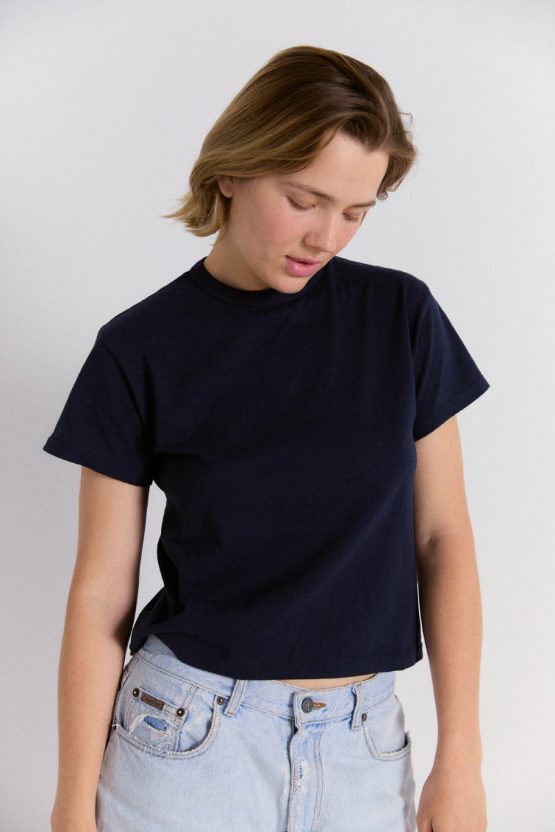 Hi'aka Short Sleeve T-Shirt in Dark Navy - Soochie - Sunray Sportswear