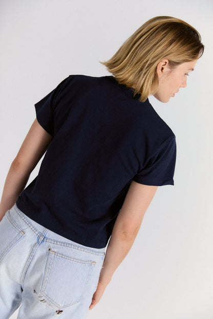 Hi'aka Short Sleeve T-Shirt in Dark Navy - Soochie - Sunray Sportswear