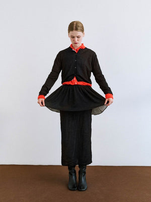 Hizashi Skirt in Black