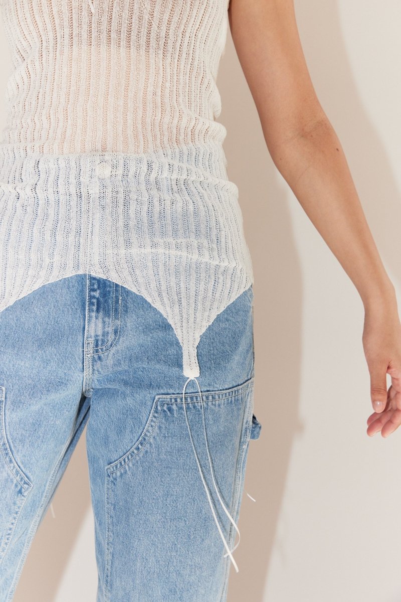 Lace Camisole in Off-White – Soochie