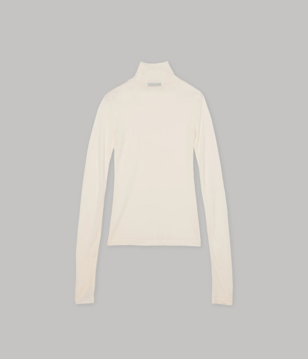Mockneck Tee in Ivory - Soochie - Sayaka Davis