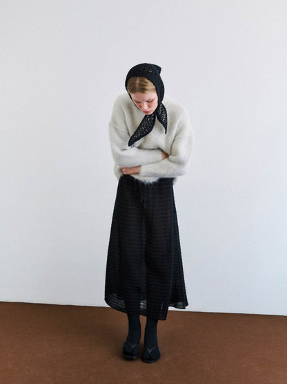 Nagare Skirt in Black - Soochie - Rus