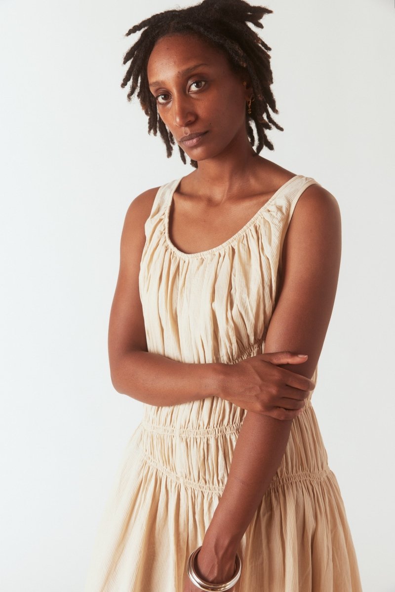 Nirvana Dress in Ivory - Soochie - Elsa Esturgie