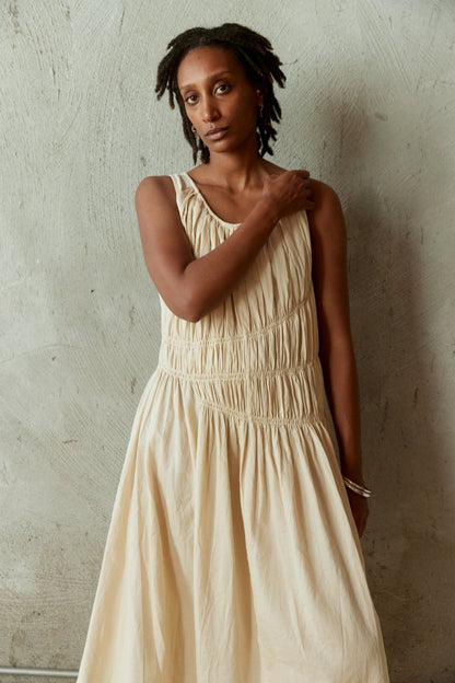 Nirvana Dress in Ivory - Soochie - Elsa Esturgie