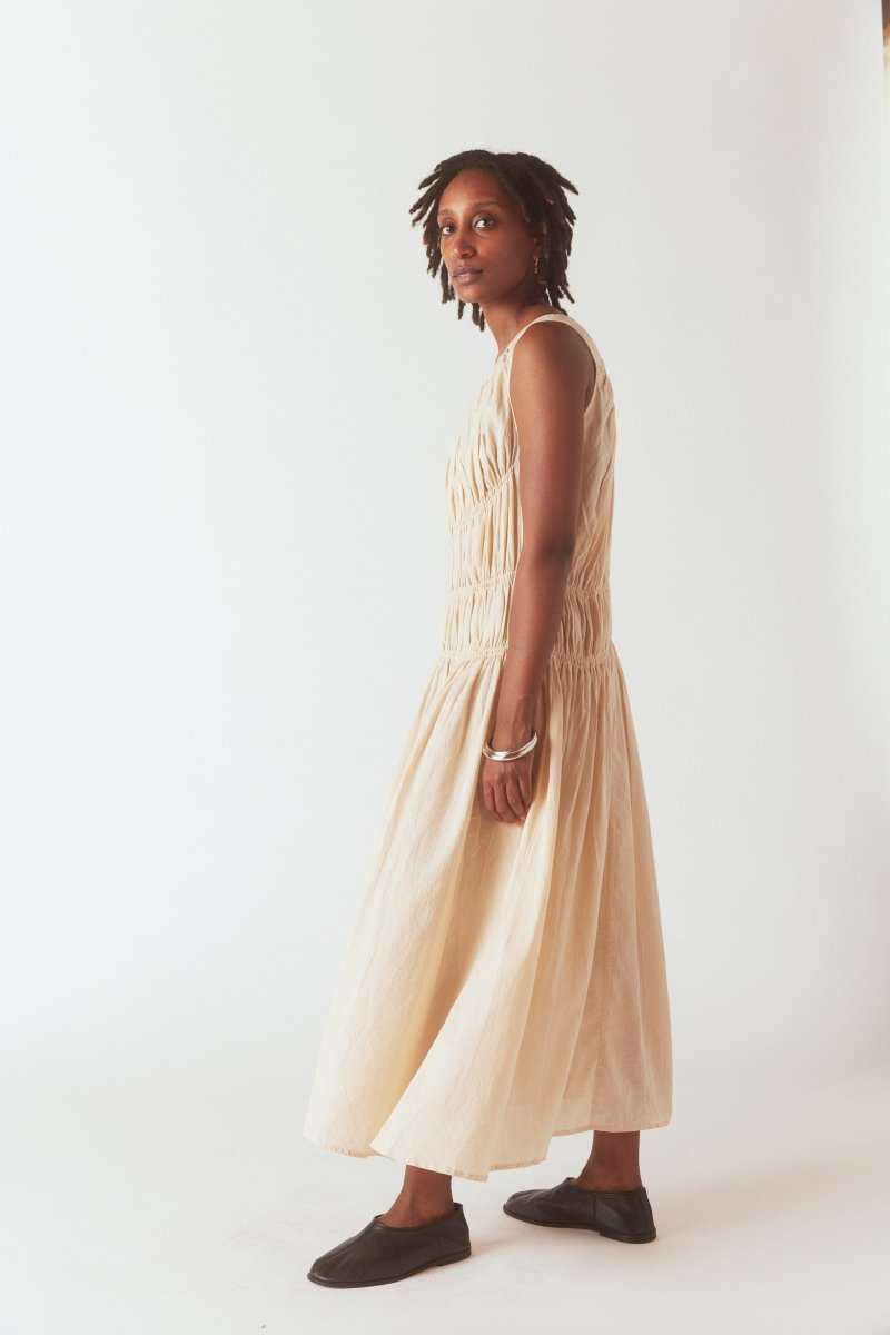 Nirvana Dress in Ivory - Soochie - Elsa Esturgie