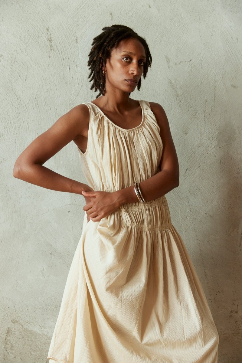 Nirvana Dress in Ivory - Soochie - Elsa Esturgie