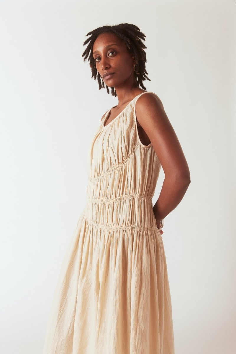 Nirvana Dress in Ivory - Soochie - Elsa Esturgie