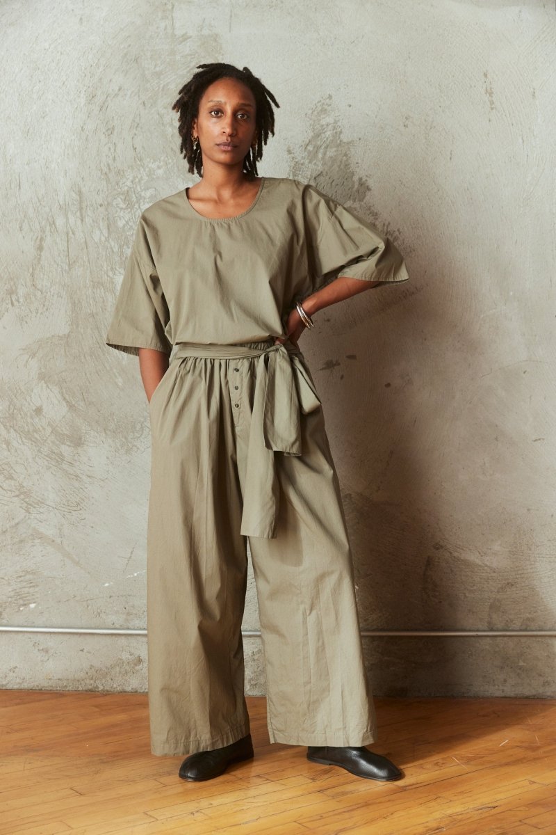 Nuance Pants in Sage - Soochie - Elsa Esturgie