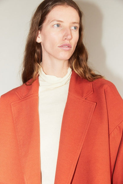 Oversized Cropped Jacket in Terracotta - Soochie - Marrakshi Life