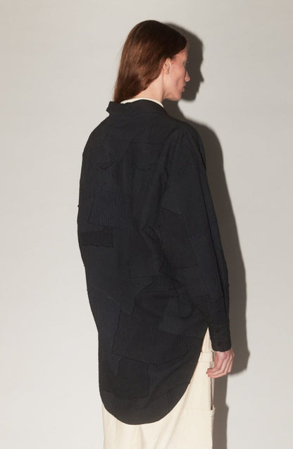 Patchwork Shirt Jacket - Soochie - 11.11
