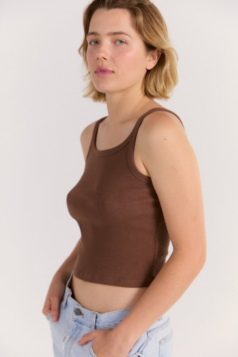 Paz Tank in Carob - Soochie - Roam