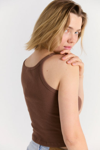 Paz Tank in Carob - Soochie - Roam