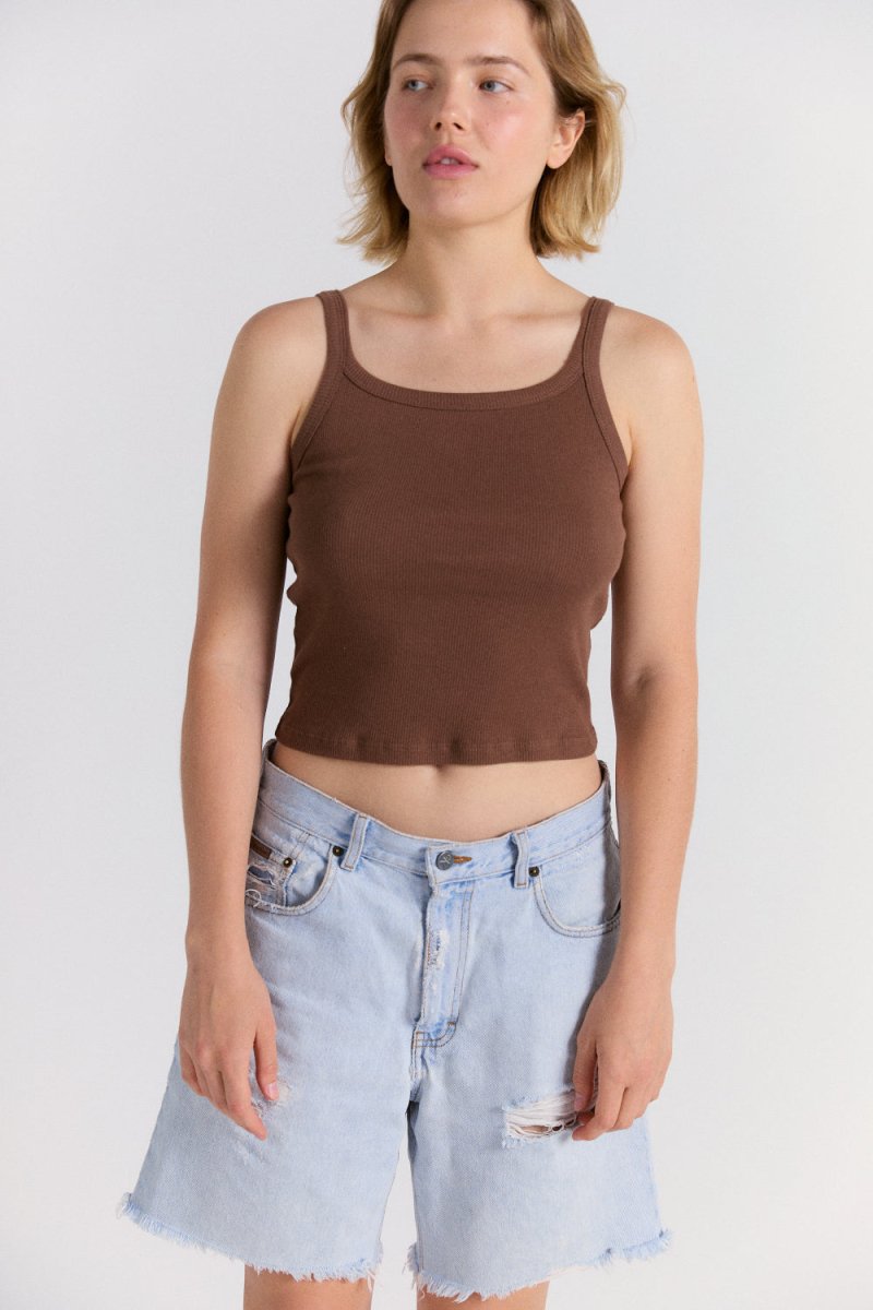 Paz Tank in Carob - Soochie - Roam